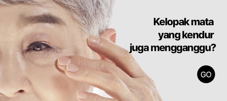 Kelopak mata yang kendur juga mengganggu?